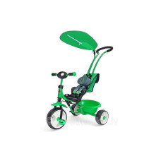 MILLY MALLY Bērnu trīsritenis BOBY DELUXE GREEN