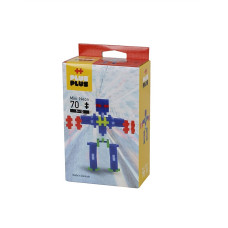 Plus Plus Mini Neon Robot konstruktors 70gab., 3753