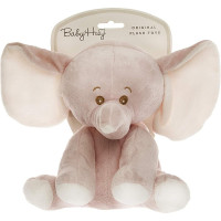 BABY HUG mīkstā rotaļlieta Zilonītis 20cm, 80033, rozā