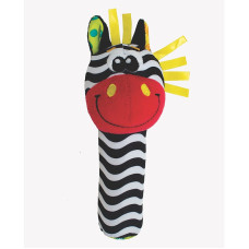 PLAYGRO Grabulis pīkstulis 3m+ Zebra 0183439