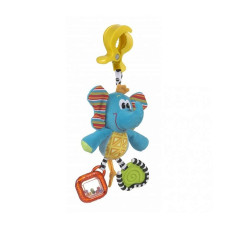 PLAYGRO Dingly Dangly Rotaļlieta - grabulis Tusk the Elephant, 182852