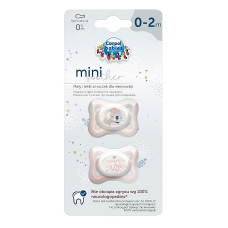 CANPOL BABIES MINI Simetriskas formas silikona māneklis 0-2m+ 2gb. 23/910pin IZPĀRDOŠANA