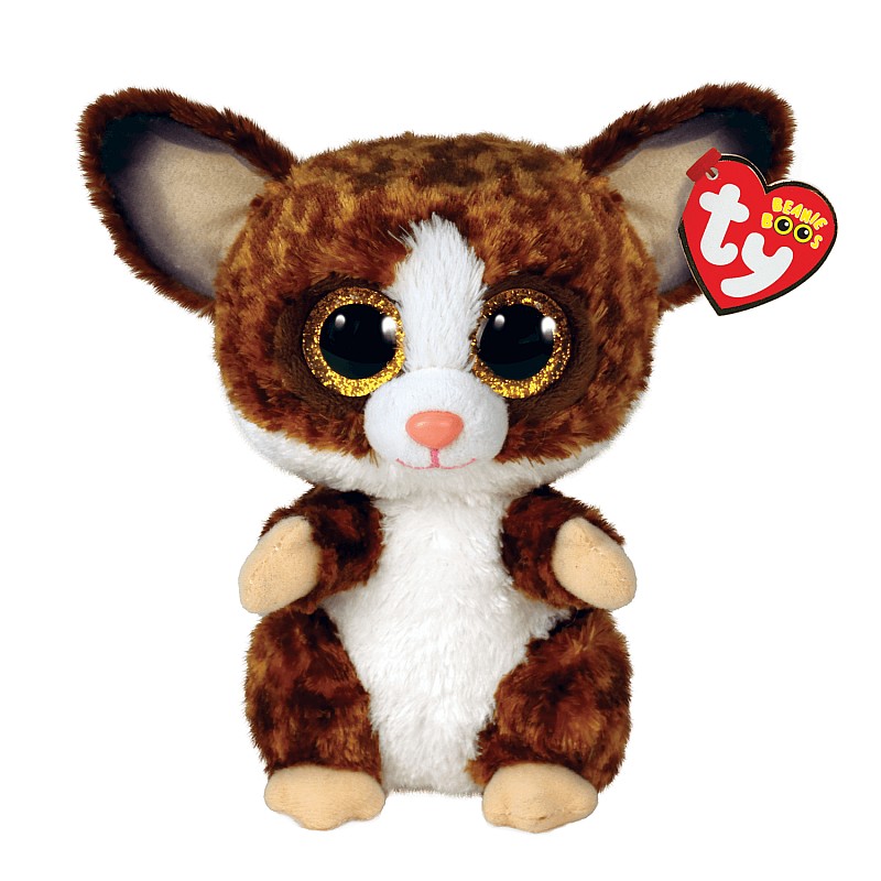 TY Beanie Boos Mīkstā rotaļlieta 15cm BINKY - BUSH BABY BROWN TY36374