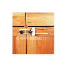 CLIPPASAFE 72 Cabinet Slide Lock Drošības stiprinājums durvīm, CL720