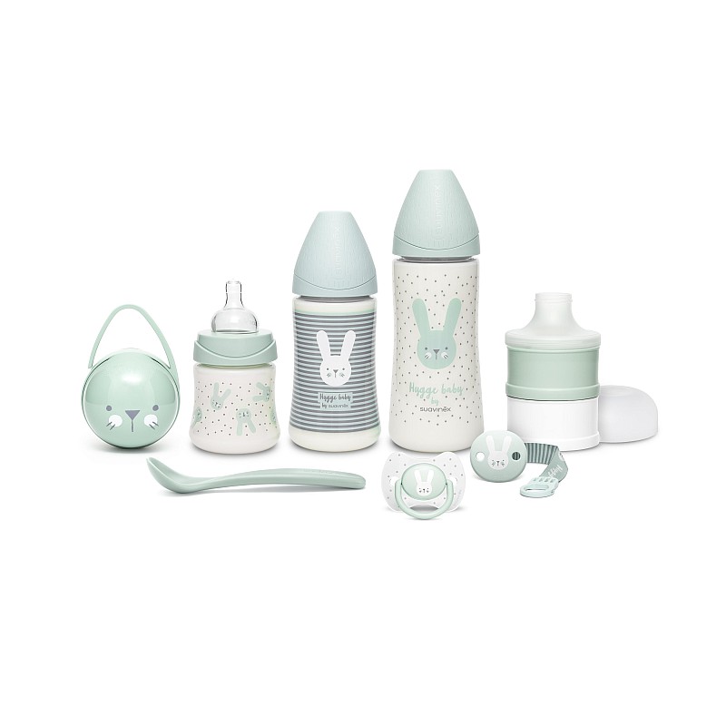 Suavinex Welcome Baby dāvanu komplekts Hygge Green 306626