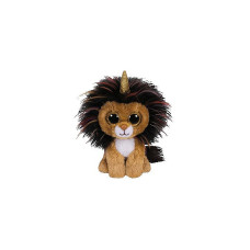 TY Beanie Boos Mīkstā rotaļlieta RAMSEY - lion with horn reg 15cm, TY36665 IZPĀRDOŠANA