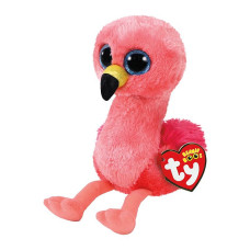 TY Beanie Boos Mīkstā rotaļlieta PINK FLAMINGO GILDA 15.5cm, TY36848 IZPĀRDOŠANA