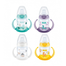 NUK Mācību pudele ar temperatūras kontroles indikatoru 150ml 6m+ 10215335 SK67 ATLAIDE