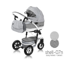 BABYACTIVE SHELL EKO Universālie rati 2in1, COL.07N