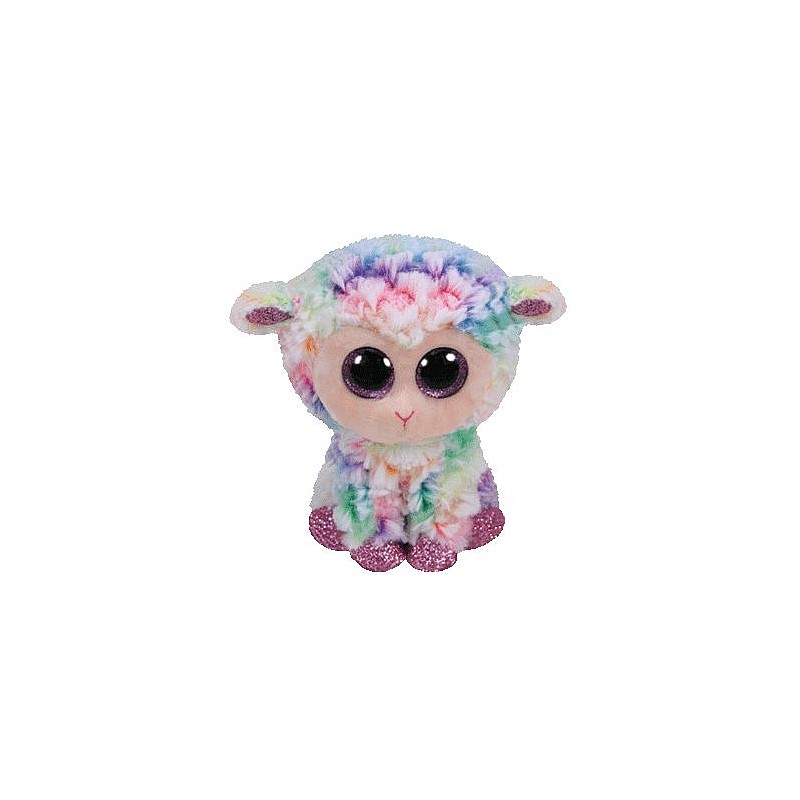 TY Beanie Boos Mīkstā rotaļlieta DAFFODIL PASTEL LAMB reg 15cm, TY37274 IZPĀRDOŠANA