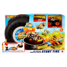 HOT WHEELS Monster Trucks auto trase Stunt Tire, GVK48