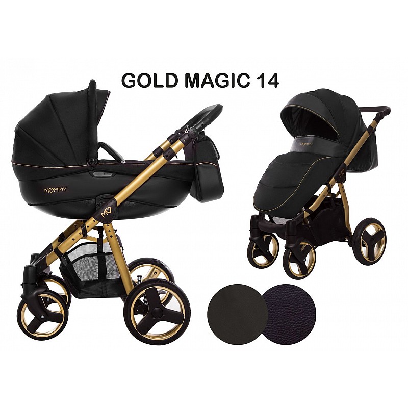 BABYACTIVE MOMMY Gold Universālie rati 2in1, Gold Magic 14