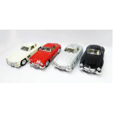 KINSMART Die-Cast Metāla auto modelis 1954 Mercedes-Benz 300SL, izmērs 1:38