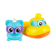 PLAYGRO muzikālā vannas rotaļlieta Rainy Raccoon’s Submarine 6m+ 4087629