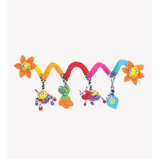 PLAYGRO Attīstošā rotaļlieta ratiem Garden Twirly Whirly 0m+ 0111885