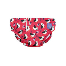 BAMBINO MIO Swim Nappies peldbikses PUFFIN PARADE, XL (12-15kg) SWPXL PUF