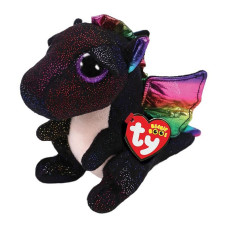 TY Beanie Boos Mīkstā rotaļlieta BLACK DRAGON ANORA 15.5cm, TY36897