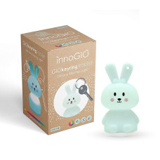 INNOGIO Silikona naktslampiņa/atslēgu piekariņš GIOkeyring Rabbit GIO-152