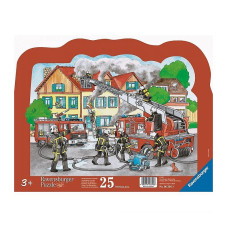 Ravensburger Puzle Ugunsdzēsēji 25gb. R 06396