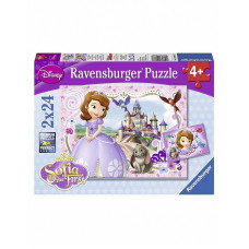 Ravensburger puzle 2X24 Sofia the First R 09086 IZPĀRDOŠANA