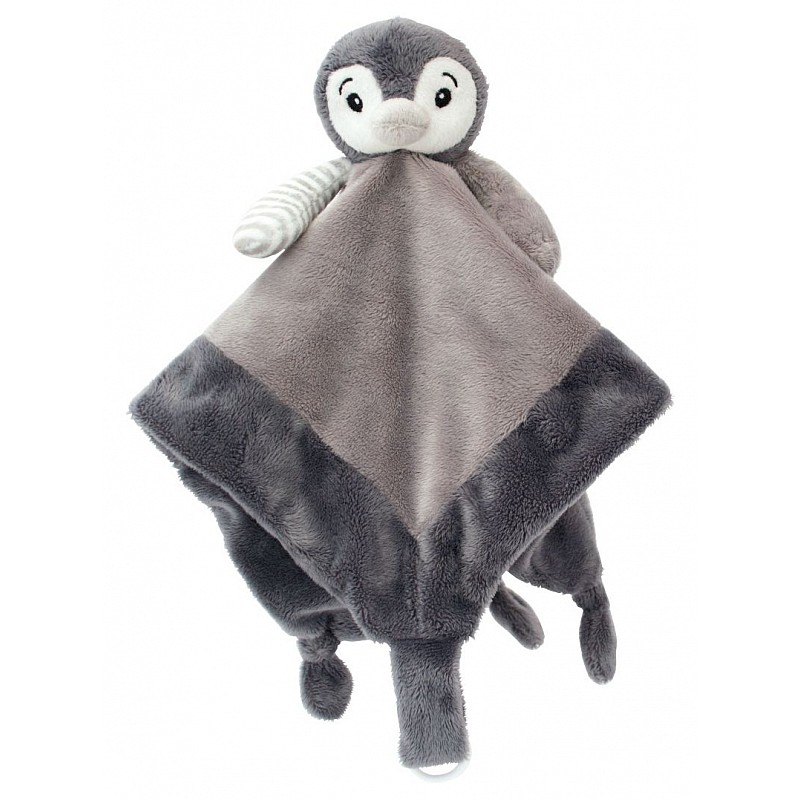 My Teddy mīkstā rotaļlieta - mīļlupatiņa My Penguin grey PEGK-L