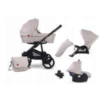 LONEX SOFT Universālie rati 3in1, 03 Light Beige