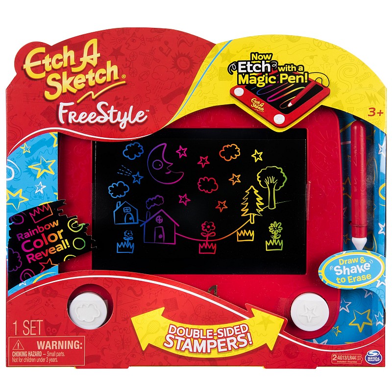 Etch A Sketch Freestyle цветной 21cm
