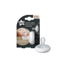 TOMMEE TIPPEE BREAST-LIKE silikona māneklis 0-6m