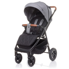 4BABY STINGER AIR pastaigu rati 6m+ Grey