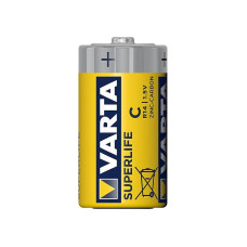 VARTA SUPERLIFE Baterija C R14 1.5V 1gb. IZPĀRDOŠANA