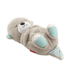 Fisher Price Muzikālā rotaļlieta ar naktslampiņu Breathing Belly Bedtime Otter FXC66