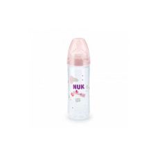 NUK Classic PP pudele 250ml. ar First Choice Plus silikona knupīti 6-18m SD13 10741625 IZPĀRDOŠANA