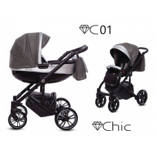 BABYACTIVE CHIC Universālie rati 2in1, C01