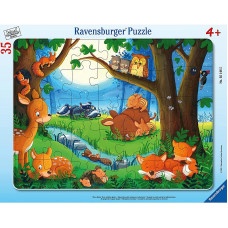 Ravensburger Plakanā puzle Sleepytime animals 35elem. R05146