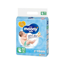 MOONY autiņbiksītes AIRFIT, NB, 76 gab., 0-5 kg, 13780