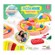 GERARDOS TOYS plastilīna komplekts PIZZA HOUSE 3g+ 56403