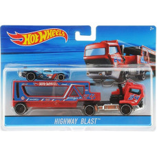 Hot Wheels Treileris ar mašīnu BDW51