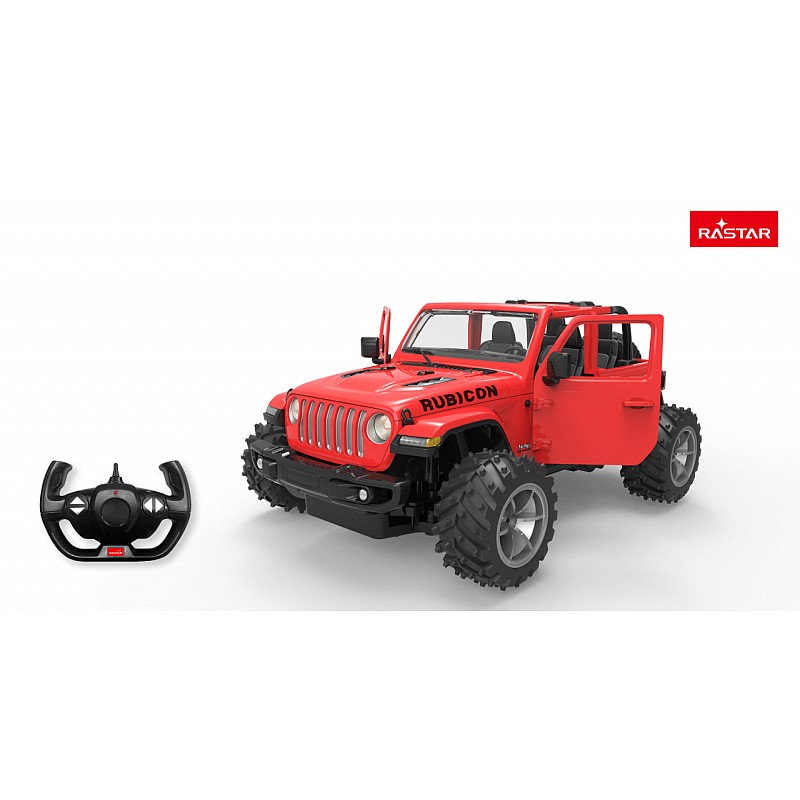 RASTAR rādiovadāms auto R/C 1:14 JEEP Wrangler JL 2.4G, 79410