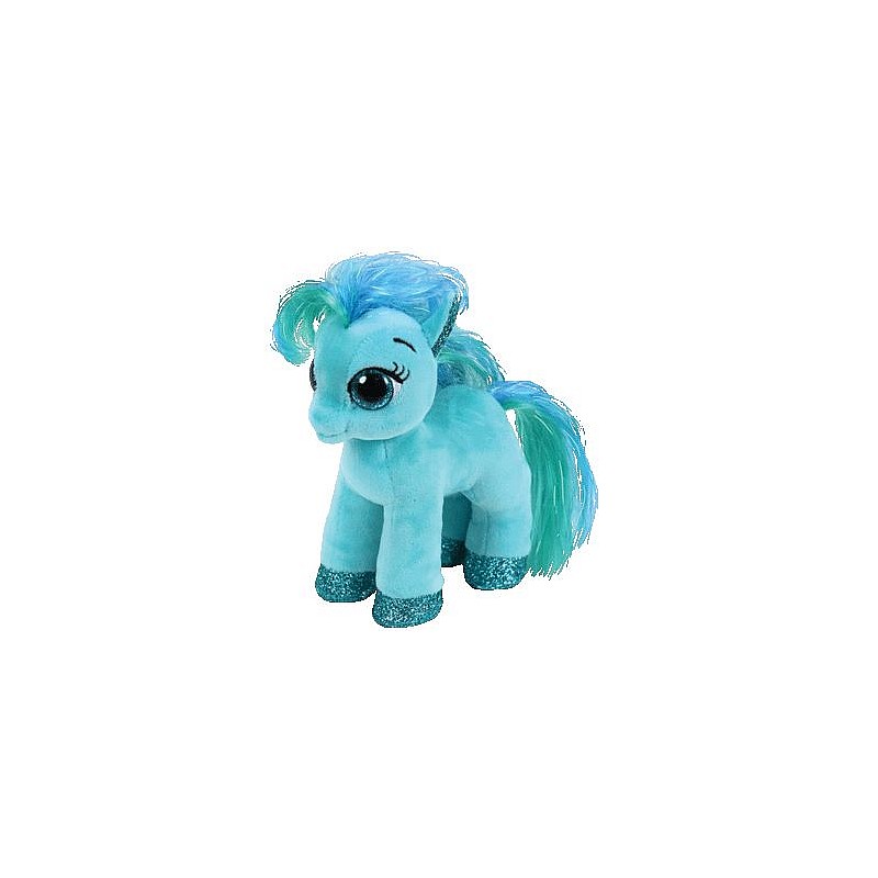 TY Beanie Boos Mīkstā rotaļlieta TOPAZ - teal pony reg 15cm, TY36666