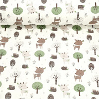 ANKRAS DEER IN THE FOREST Apmalīte bērnu gultiņai 360cm