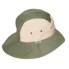 KIETLA Camper Hat UPF50 organiskās kokvilnas cepure NATURAL-GREEN, 2-4 gadi KB3GN