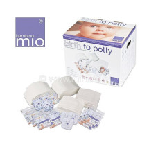 BAMBINO MIO birth to potty kit Komplekts "No dzimšanas līdz podiņam", balts,kastē