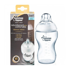 TOMMEE TIPPEE Closer to nature barošanas pudele 3m+ 340ml 42260175