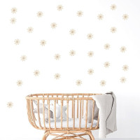 Pastelowe Love Sienas uzlīmes Daisies V