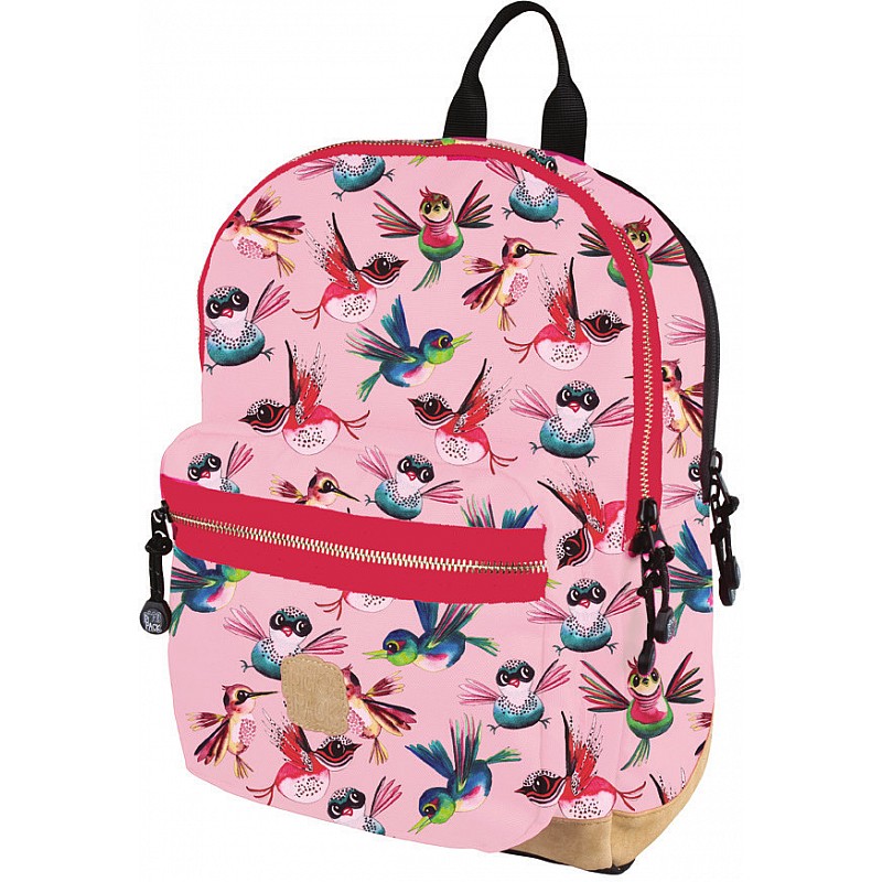 Pick & Pack mugursoma M BIRDS Soft pink PP20142-10