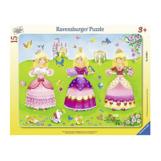 Ravensburger Plakanā puzle Princess 15gab., 06063