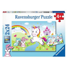 Ravensburger puzle 2X24 Fairytale Unicorn R 07828