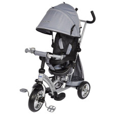 BABY MIX bērnu trīsritenis 360° XG6026-T17 DARK GREY