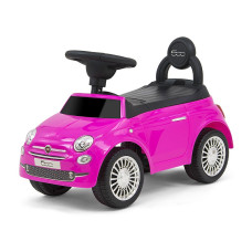 MILLY MALLY FIAT 500 stumjamā mašīna - skrejmašīna PINK