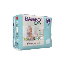 Bambo Nature autiņbiksītes 2 izmērs 3-6kg 30gb./iepak., NBAMB4438 IZPĀRDOŠANA